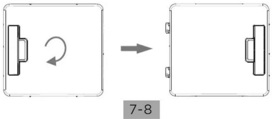 MIDEA MLE47R5BWW - DOOR REVERSAL PROCEDURE - 4