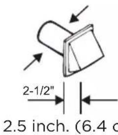MIDEA MLE47R5BWW - DUCTING REQUIREMENTS - 2