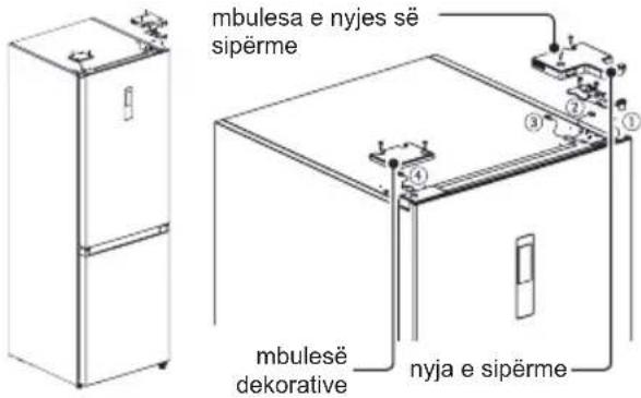 mbulesa e nyjes së sipërme mbulesë dekorative nyja e sipërme