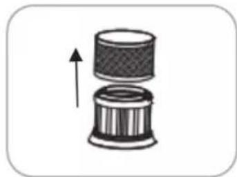 Ambiano GT-SF-VCS-02 - Filter (H) + (I) reinigen - 2
