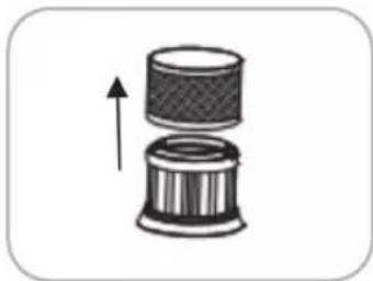 Ambiano GT-SF-VCS-02 - Filters (H) + (I) reinigen - 2