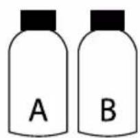A B