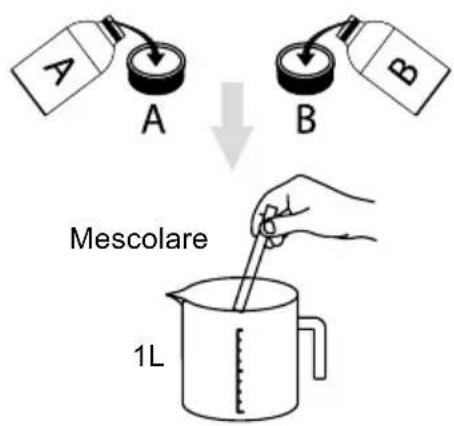 A B Mescolare 1L