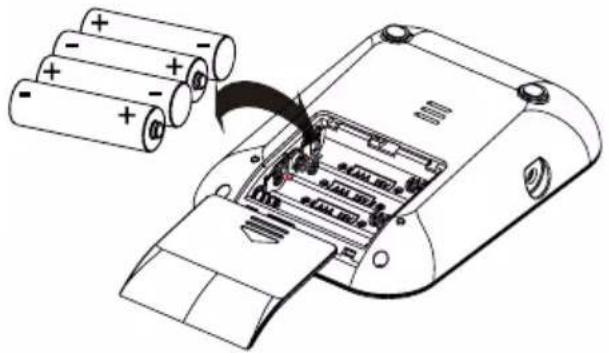 Duronic BPM120 - Installazione e cambiare le batteria - 1