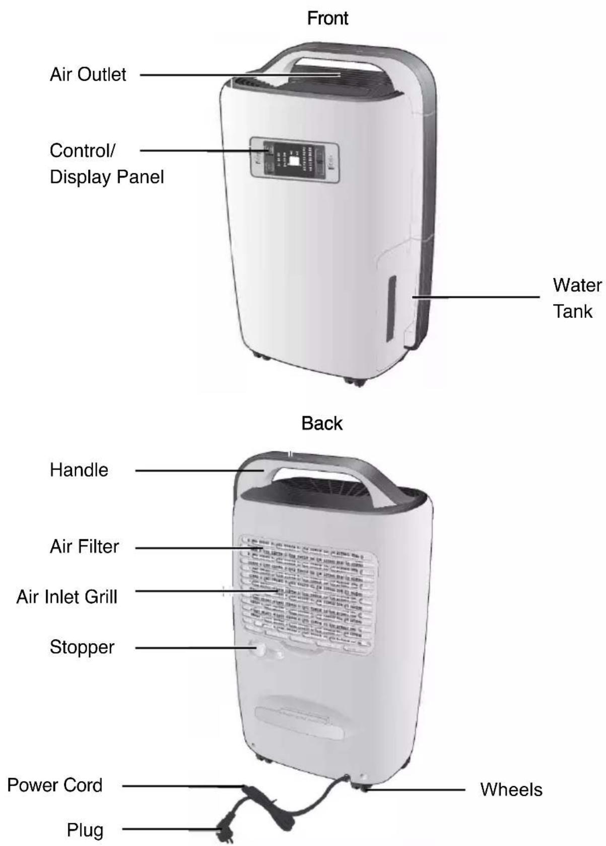 Duronic DH20 - Cleaning - 1