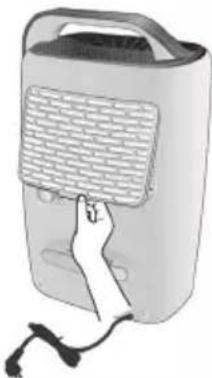 Duronic DH20 - Pulizia del filtro dell'aria - 1