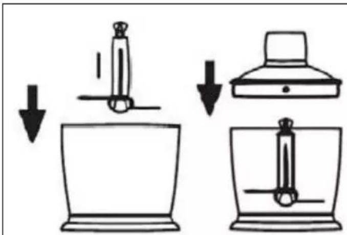 Diagram illustrating a mechanical or electrical setup with labeled components and directional arrows indicating process flow.
