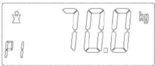 78.0 kg P1