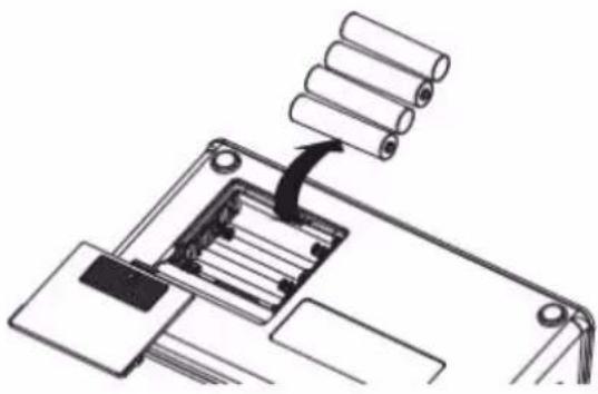 Duronic BPM450 - Die Batterien einlegen - 1