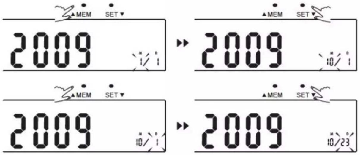 ▲MEM SET▼ 2009 M D 10/1 ▲MEM SET 2009 M D 10/1 ▲MEM SET▼ 2009 M D 10/23