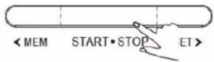 < MEM START·STOP ET >