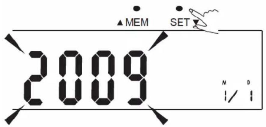 ▲MEM SET 2009 M D i / i