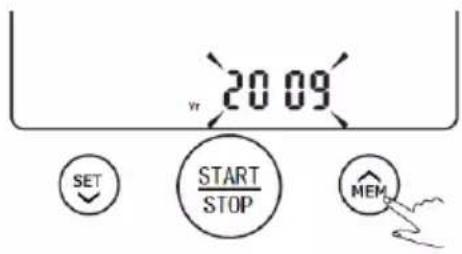 2009 SET START STOP MEM