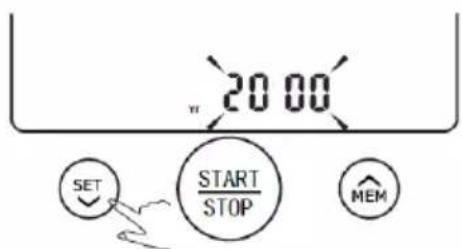 Duronic BPM150 - Ajuste de la fecha y la hora - 1