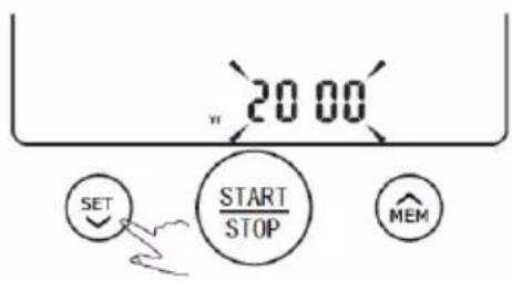 Duronic BPM150 - Paramétrer la date, l'heure et l'unité de mesure - 1