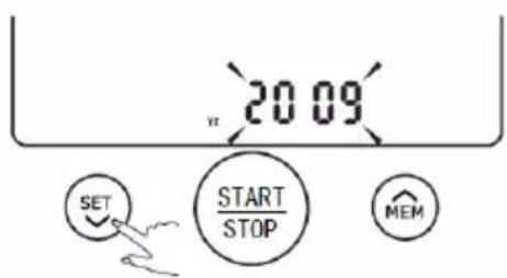 2009 SET START STOP MEM