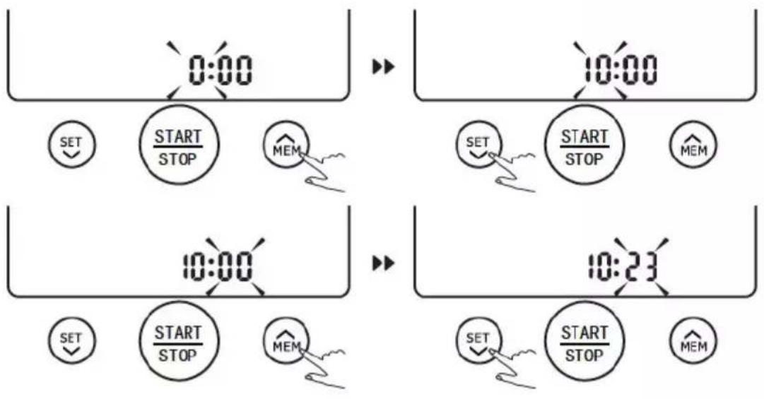 Duronic BPM150 - Impostare data e ora - 3