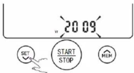 20 09 SET START STOP MEM