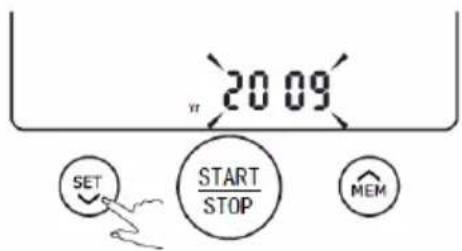 20 09 SET START STOP MEM