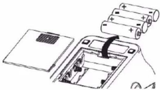 Duronic BPM150 - Installer et changer les piles - 2