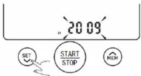 2009 SET START STOP MEM