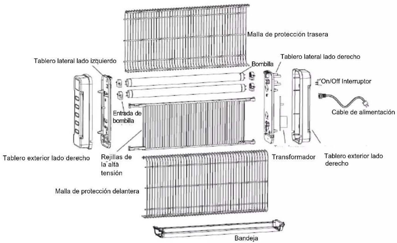 Duronic FK8420 - Sustitución de bombillas - 1