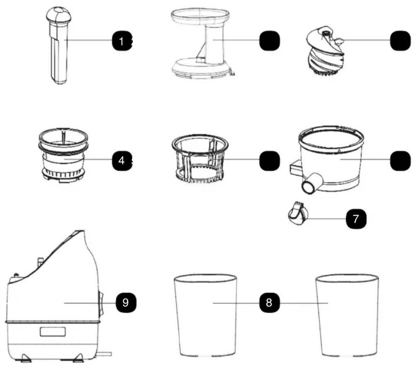 Duronic JE2 - Aperçu du produit - 1