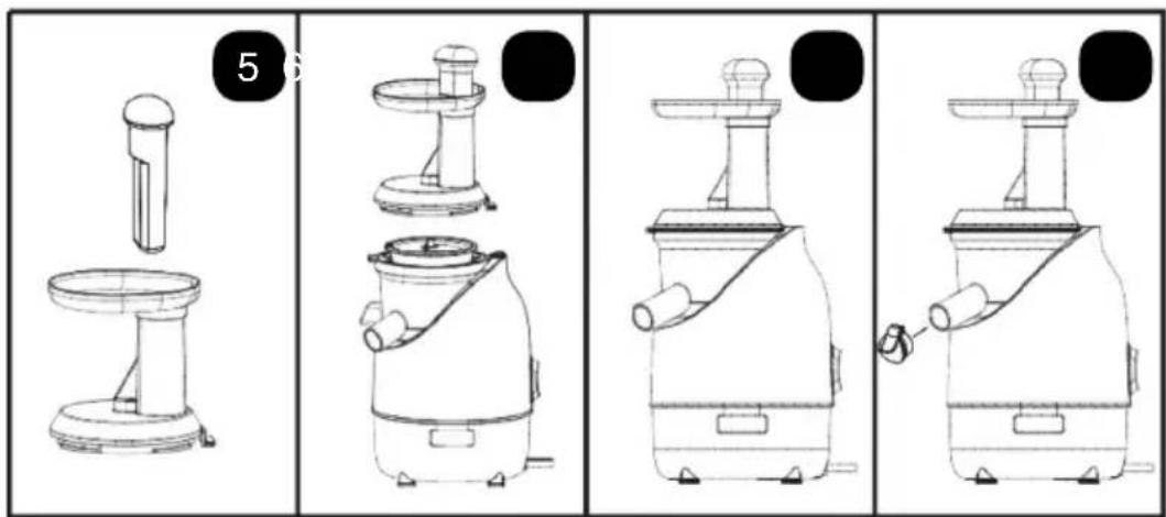 Duronic JE2 - Assurez-vous que tous les éléments soient bien insérés : - 2