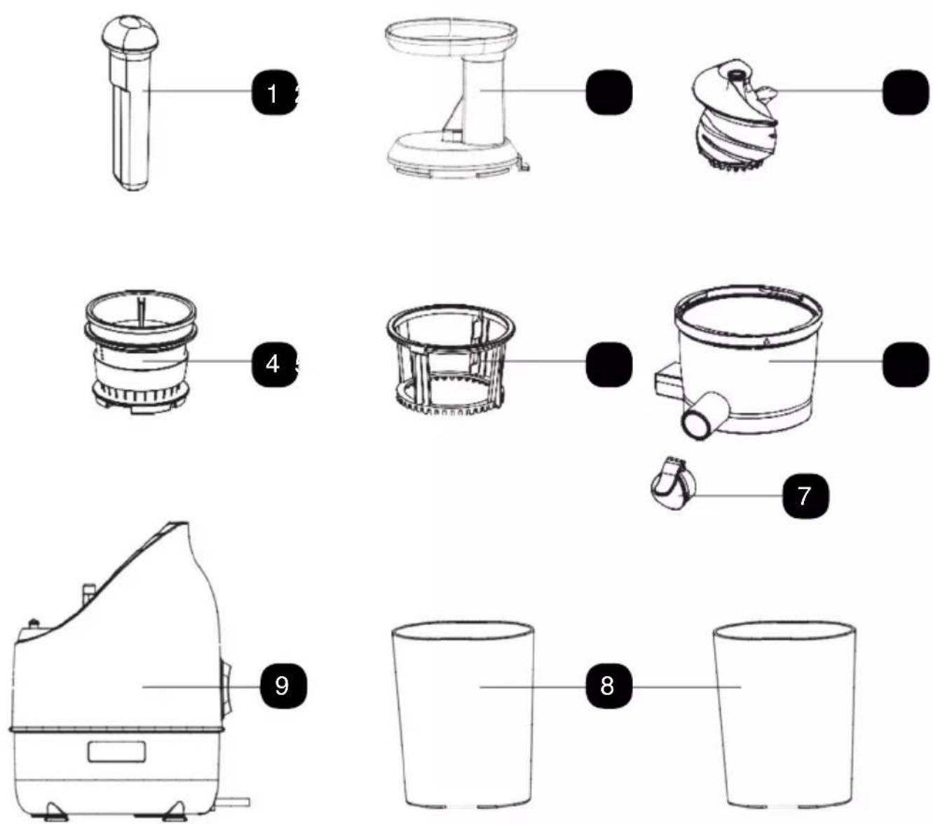 Duronic JE2 - Bestandteile & Zusammensetzung - 1