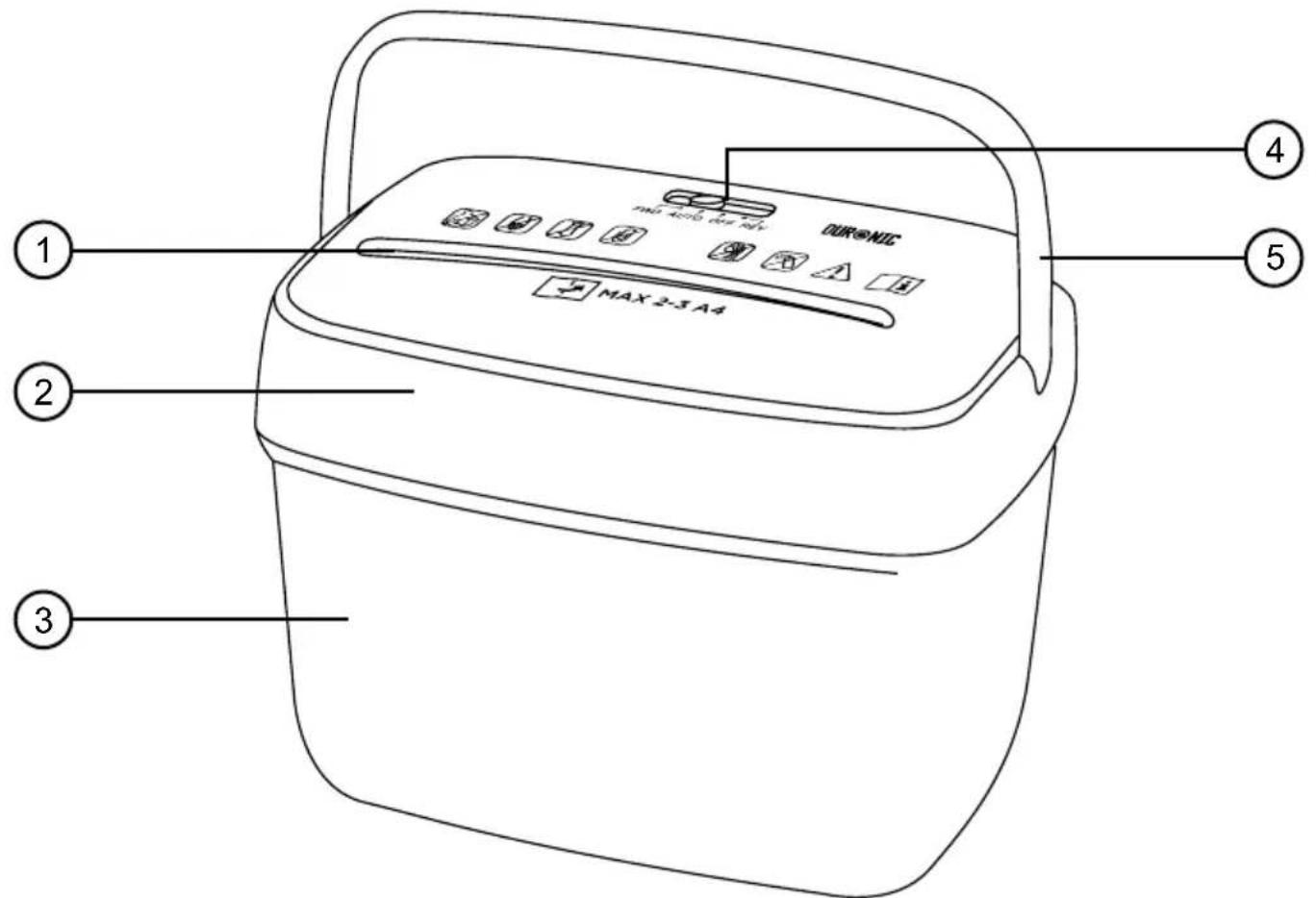 Duronic PS285 - Contents - 1