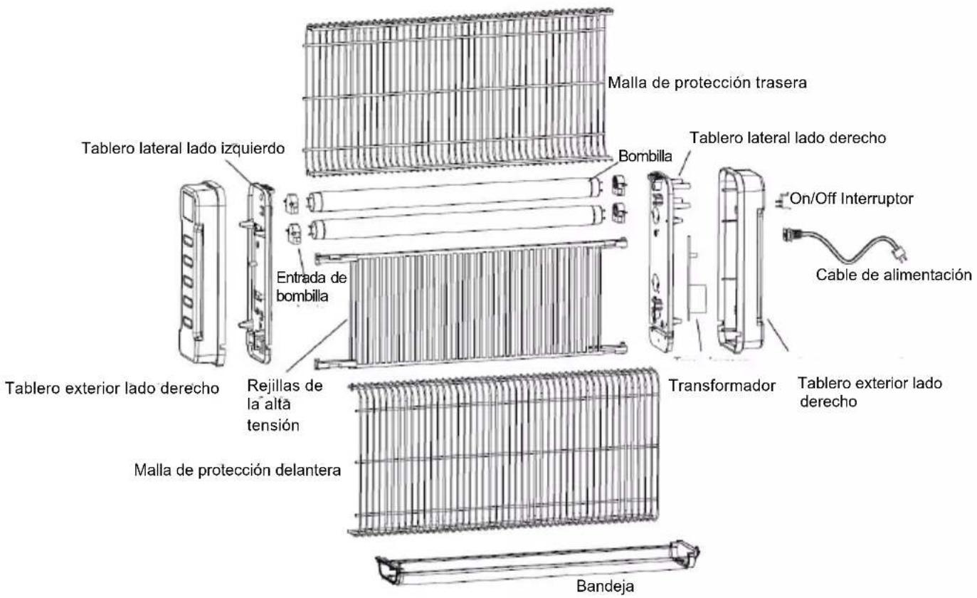 Duronic IRT1000 - Sustitución de bombillas - 1