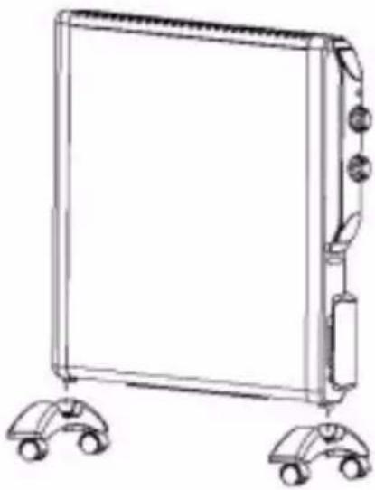 Duronic HV220 - Instalación de ruedas - 1