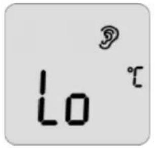 Duronic IRT3W - Temperatura fuera del alcance - 2