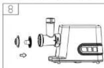Duronic MG301 - Passaggio 4: preparare i kibbes - 1