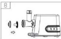 Duronic MG301 - Etape 4 : Préparation des kibbés - 1