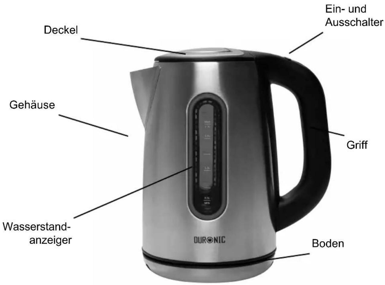 Duronic EK42 - Produktdiagramm - 1