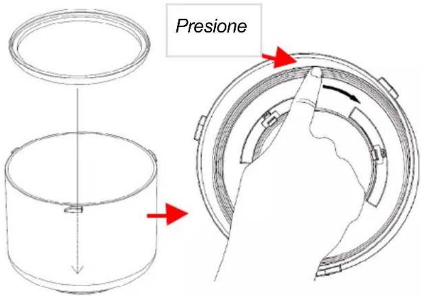 Duronic CH500 - Como montar el anillo de silicona. - 1