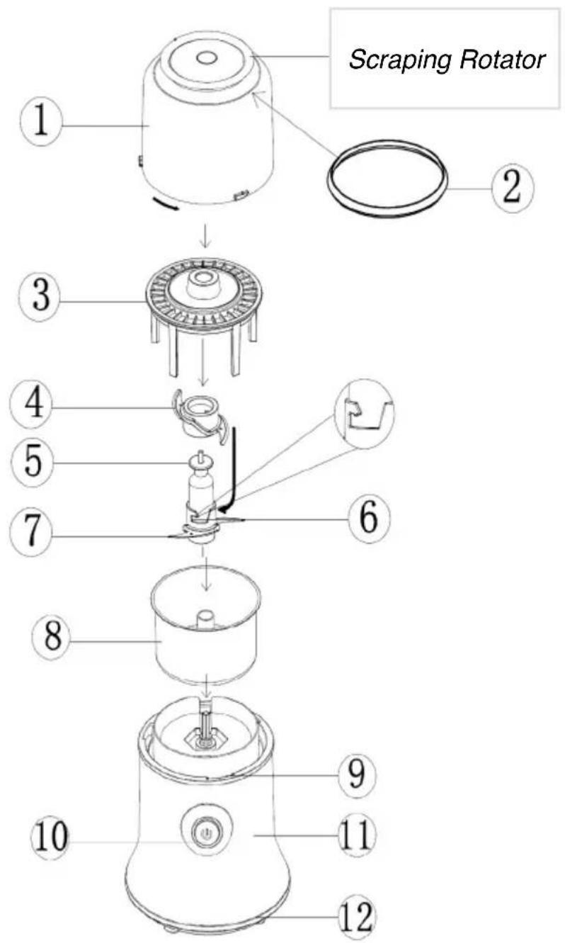 Duronic CH500 - Diagram - 1