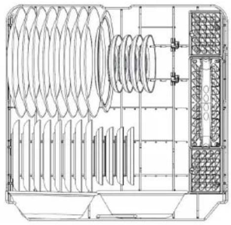 MIDEA MDF24P1BST - REJILLA INFERIOR - 1