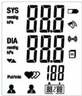 Duronic BPM490 - LCD Anzeige - 1