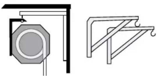 Duronic EPS - Pour le monter au plafond : - 1