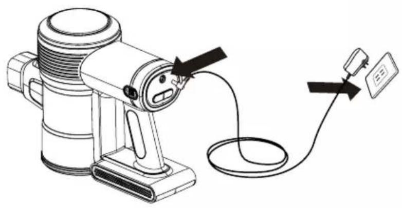 Duronic VC28 - Batterij opnieuw opladen - 1