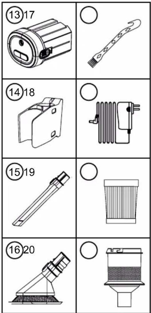 Duronic VC28 - Components - 2