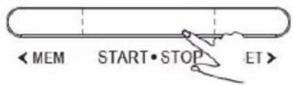 < MEM START·STOP ET >