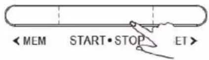 < MEM START·STOP ET >