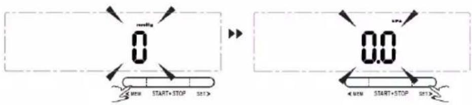 Duronic BPM400 - Ajuste de la fecha, hora y unidad de medición - 4
