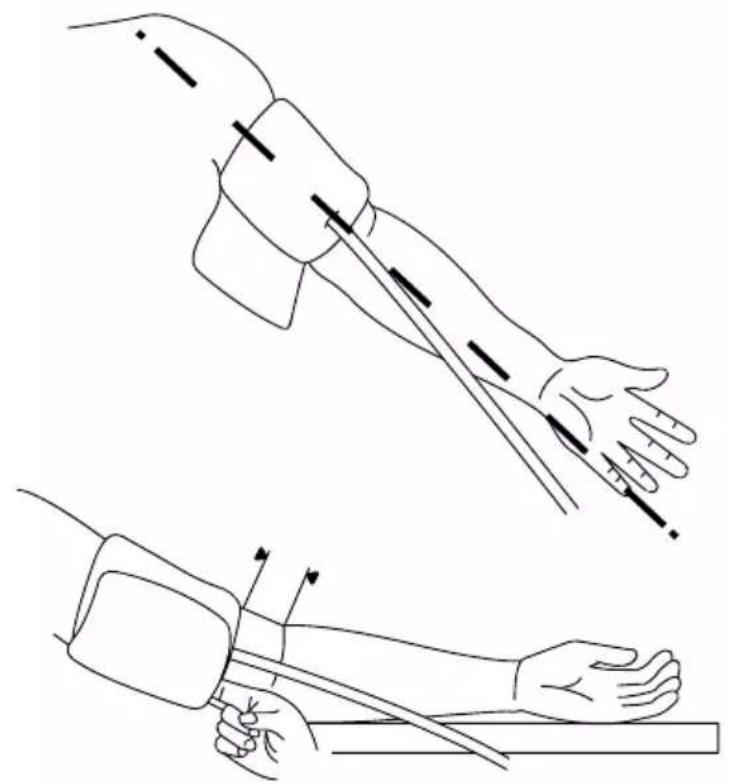 Duronic BPM200 - Fastening the Arm Cuff - 1