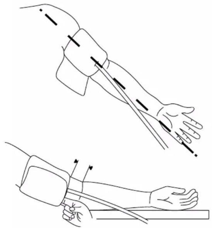 Duronic BPM200 - Fastening the Arm Cuff - 1