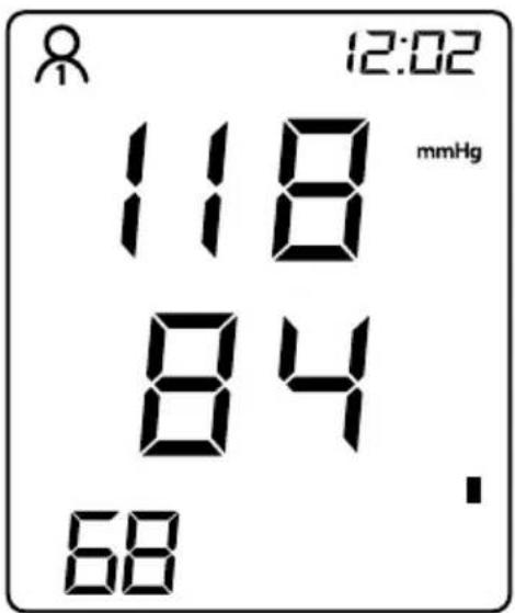 12:02 118 mmHg 84 68