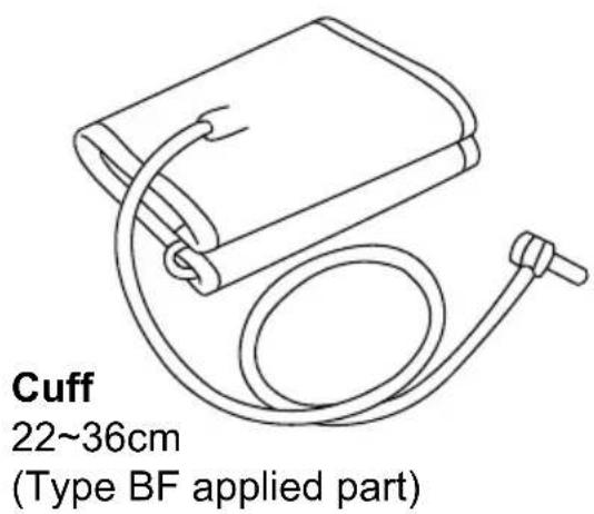 Cuff 22~36cm (Type BF applied part)